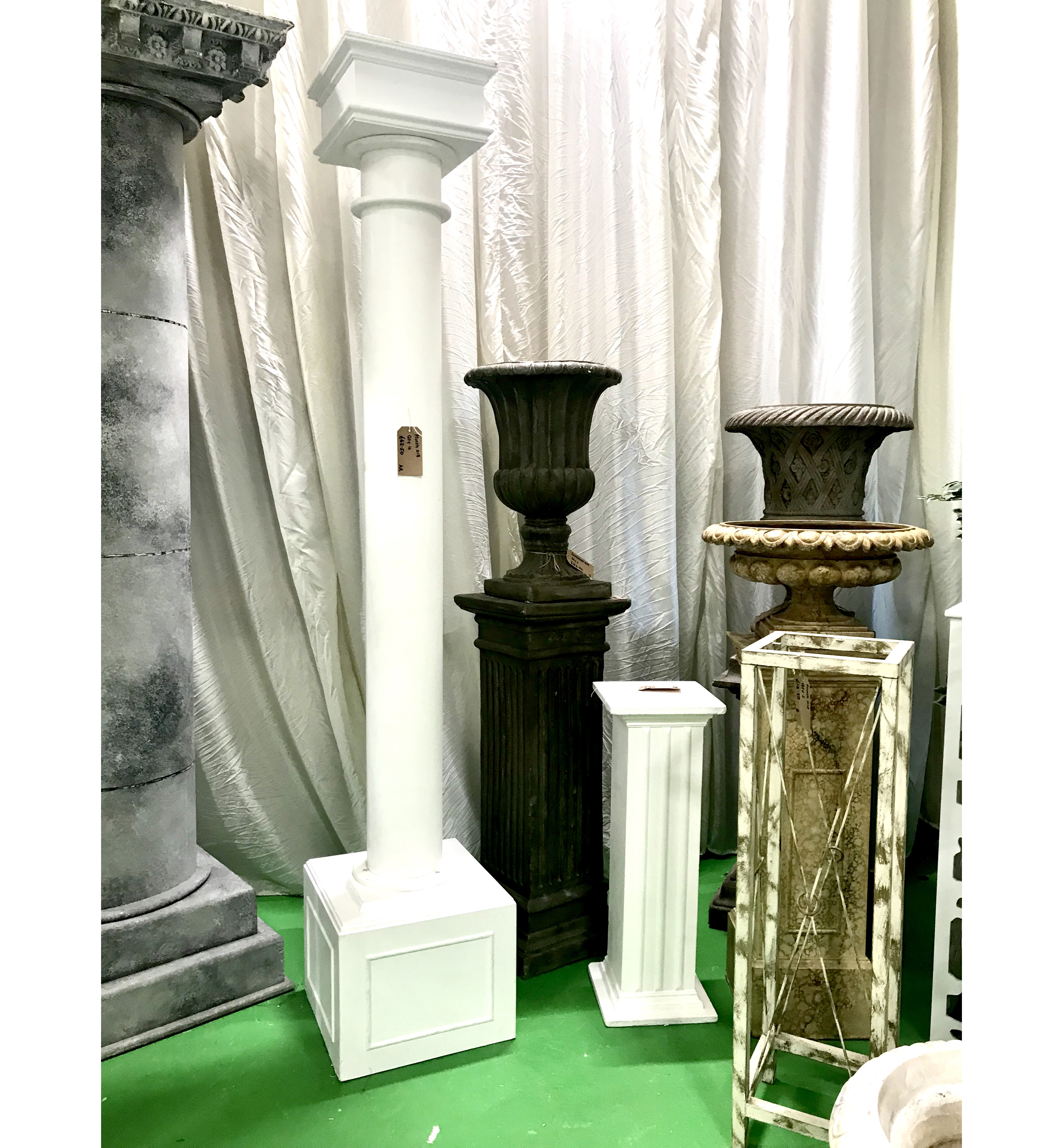 Large Square Top Column