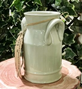 Ceramic Milk Churn Cream