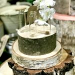 Wood Base with Glass Files